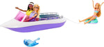 Barbie Mermaid Power Boat HHG60 – 2 Dolls & Floating Boat
