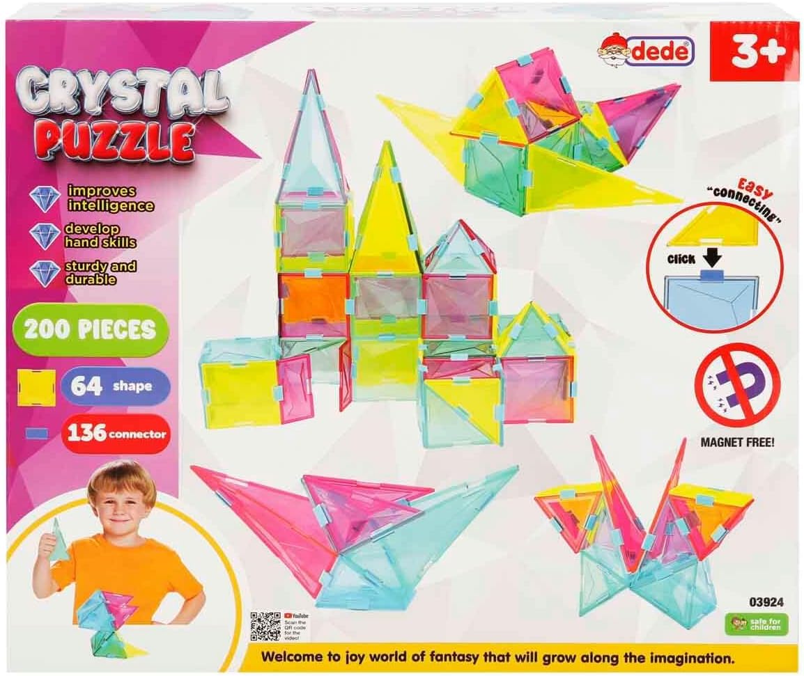 DEDE Crystal Puzzle 03924 – 200 Pieces