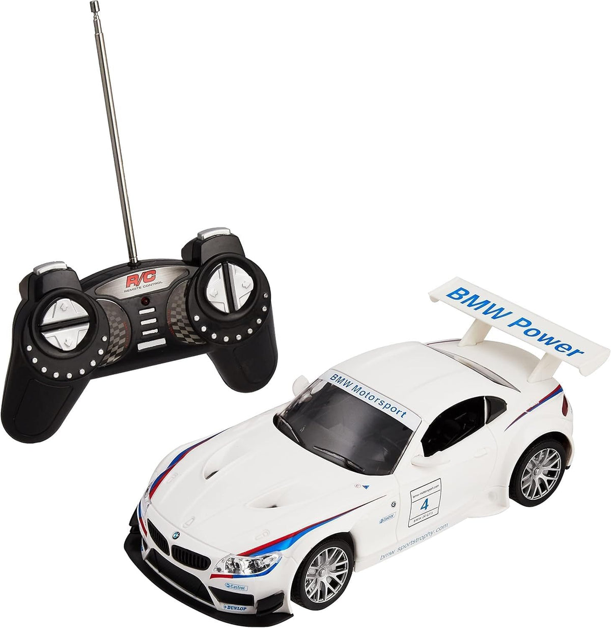 BMW Z4 GT3 1:18 RC Car – Remote Control Racing Car with Lights