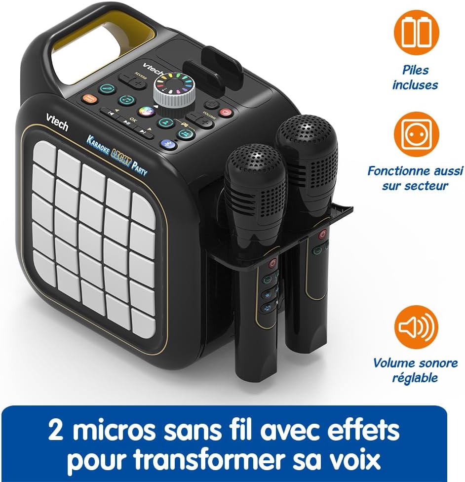 VTech Karaoke Light Party – Kids Karaoke Machine