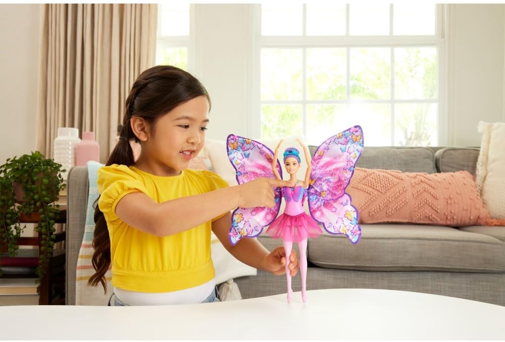 Barbie Dreamtopia Butterfly Dancer Doll HXJ10 – 2-in-1 Fairy Doll