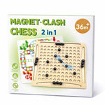 Magnet Clash Chess 2-in-1 Strategy Board Game