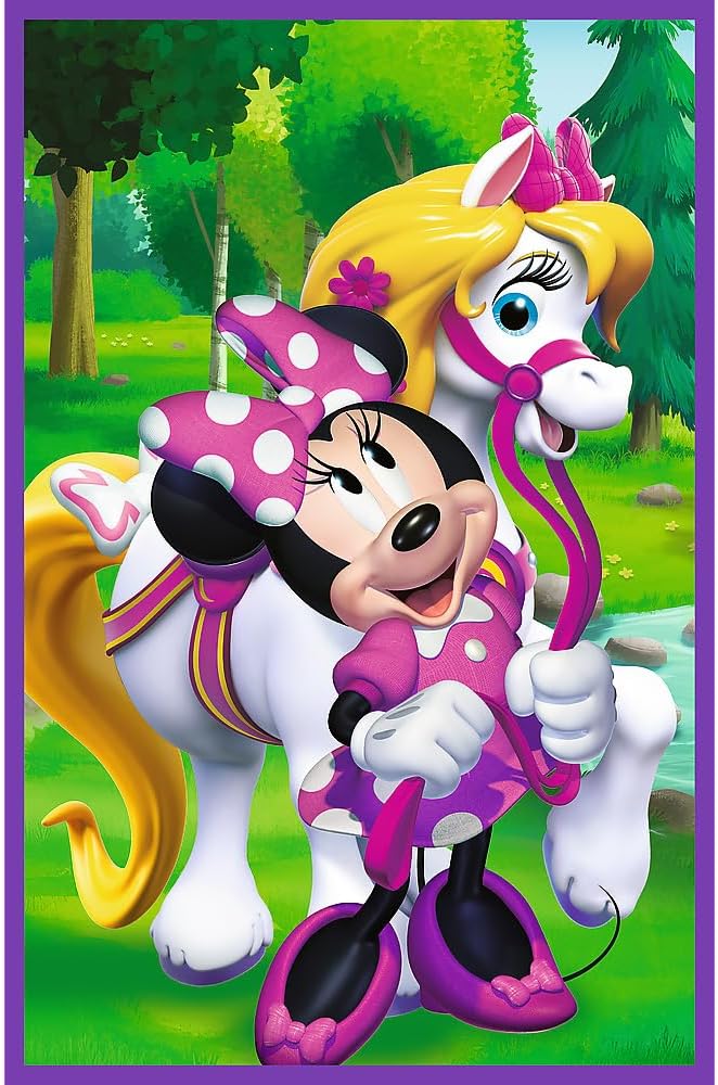 Trefl Minnie & Friends Puzzle 34889 – 3×80 Pieces