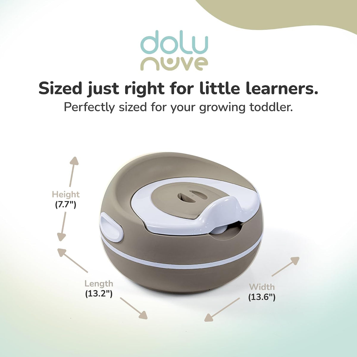 Dolu Premium Potty Stone Gray 7196