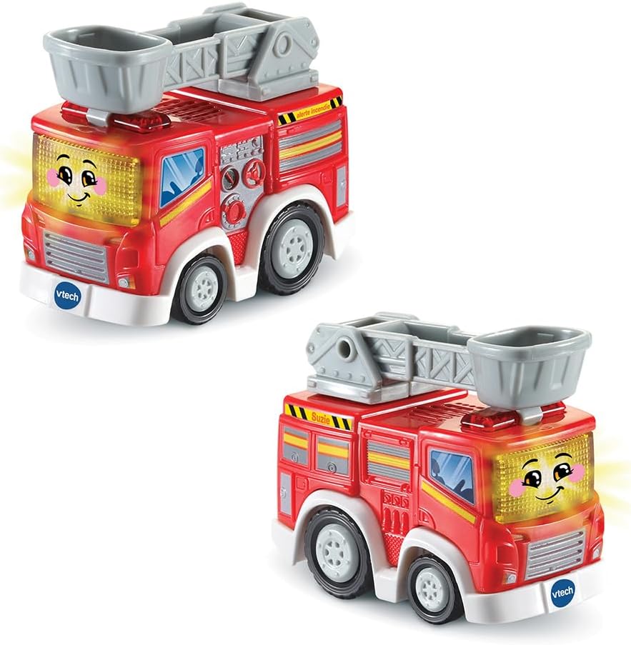 VTech Tut Tut Bolides Super Fire Station 80-543005 – Interactive 3-Story Playset