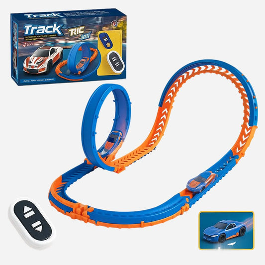 High-Speed RC Car Racing Track Set