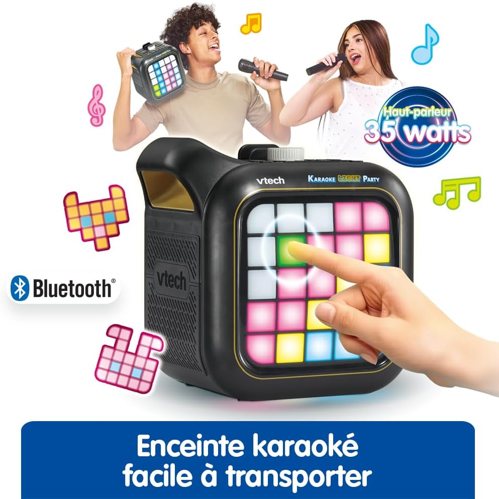 VTech Karaoke Light Party – Kids Karaoke Machine