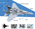 F-15 Eagle Fighter – 270 Pieces