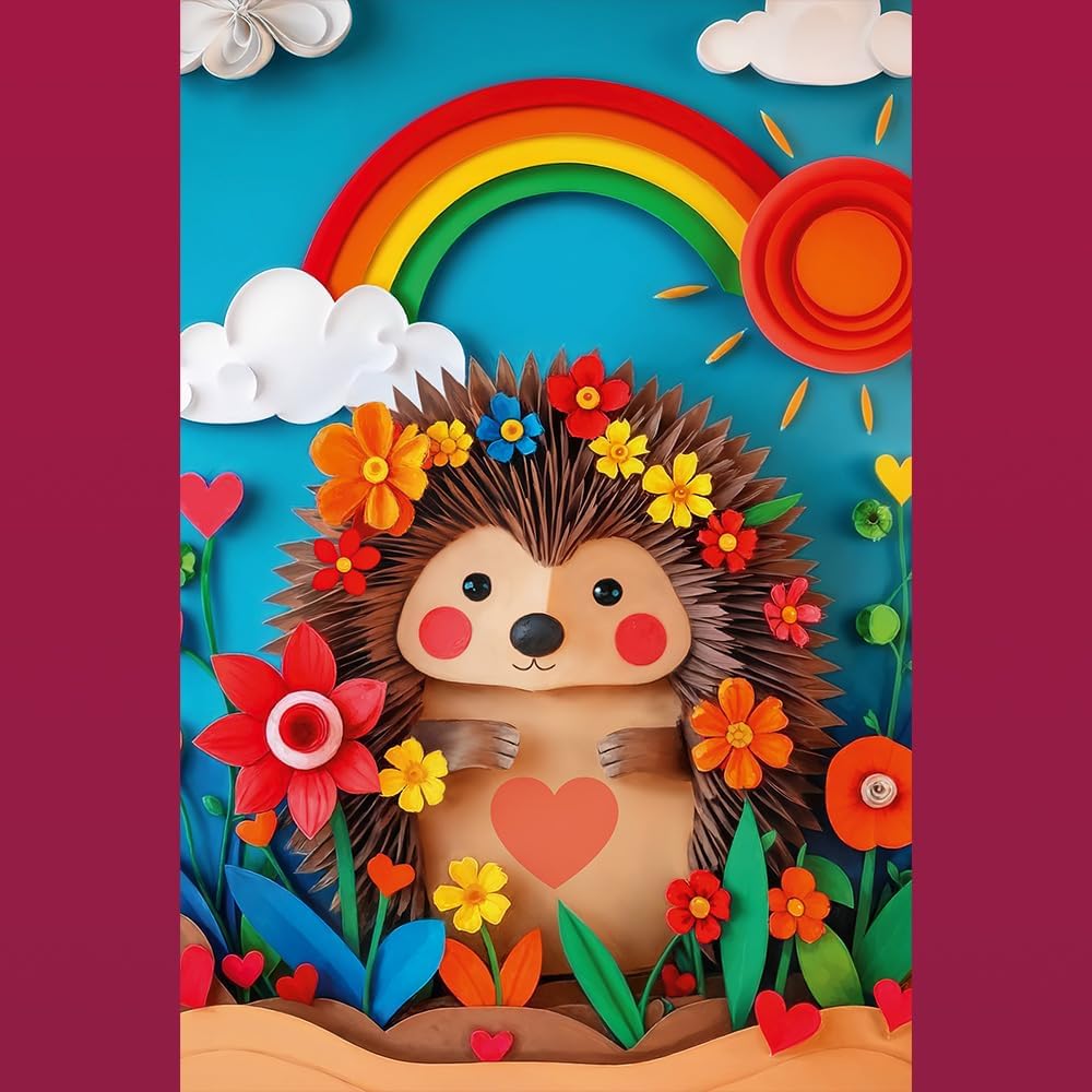 Trefl 3D Paper Art Hedgehog Puzzle 40046 – 160 Pieces