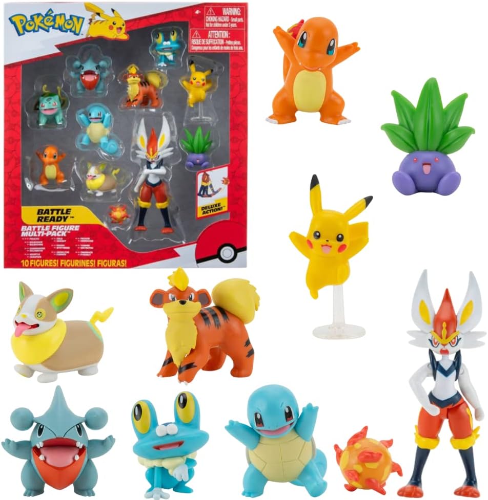 Pokémon Battle Ready 10-Figure Multi-Pack PKW2855