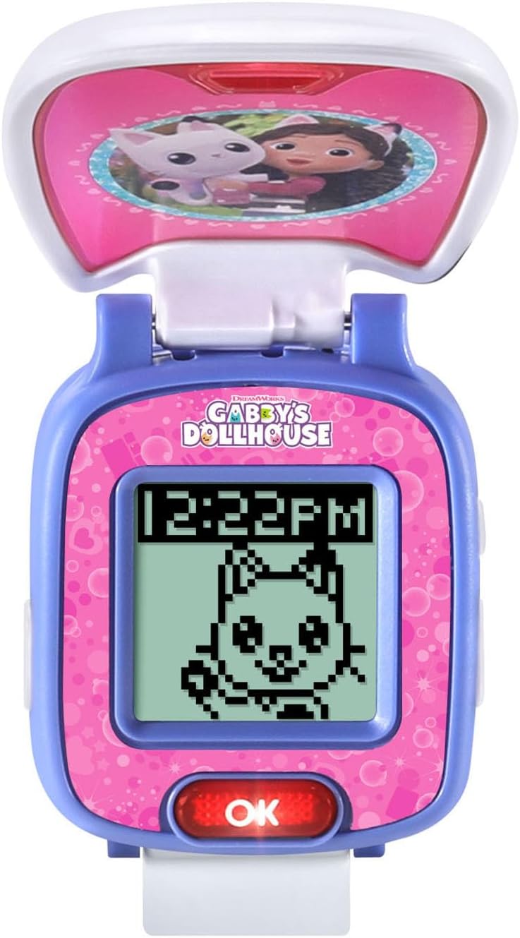 VTech Gabby's Dollhouse Pandy Paws Watch 80-561803 – Interactive Kids Watch