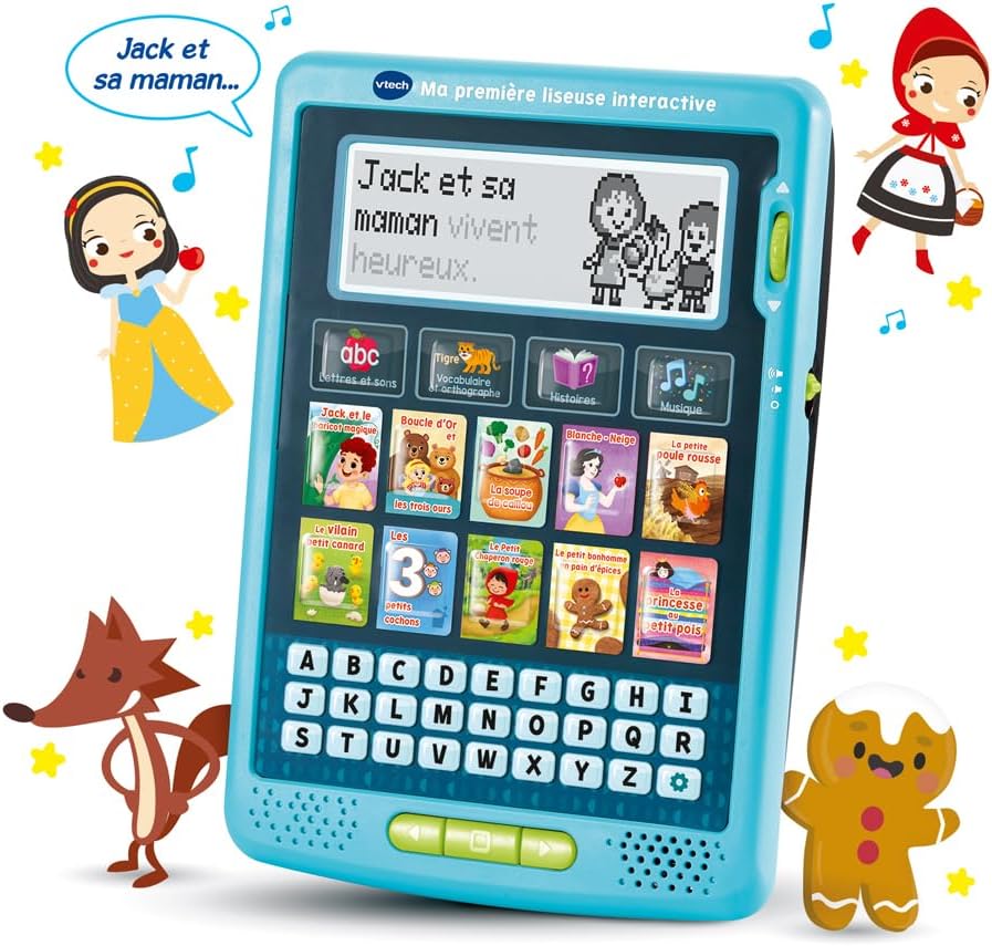 VTech My First Interactive Reader – 10 Stories & Alphabet
