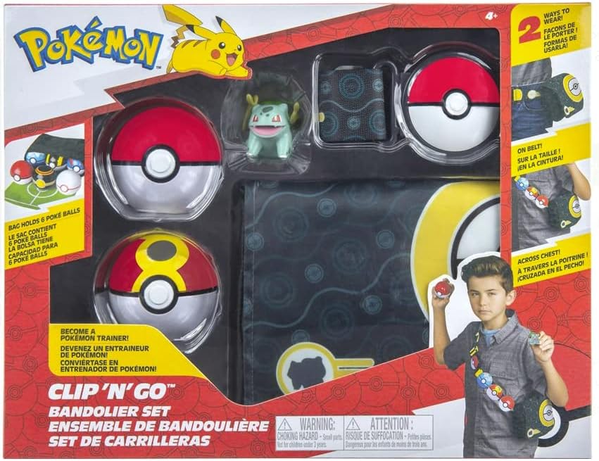 Pokémon Clip ’N’ Go Bandolier Set – Bulbasaur PKW0229