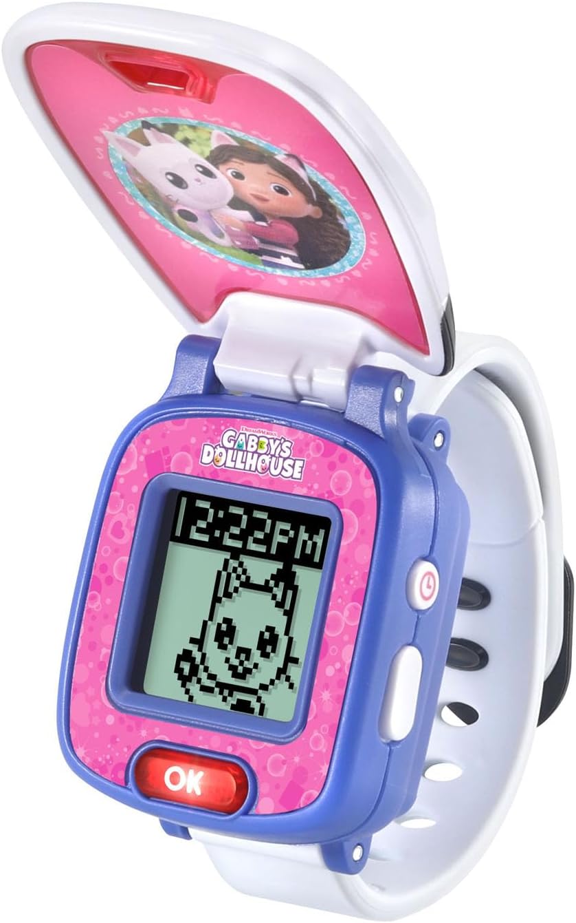 VTech Gabby's Dollhouse Pandy Paws Watch 80-561803 – Interactive Kids Watch