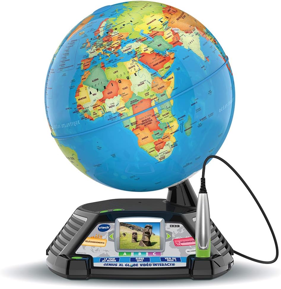VTech Genius XL Interactive Video Globe 80-605405