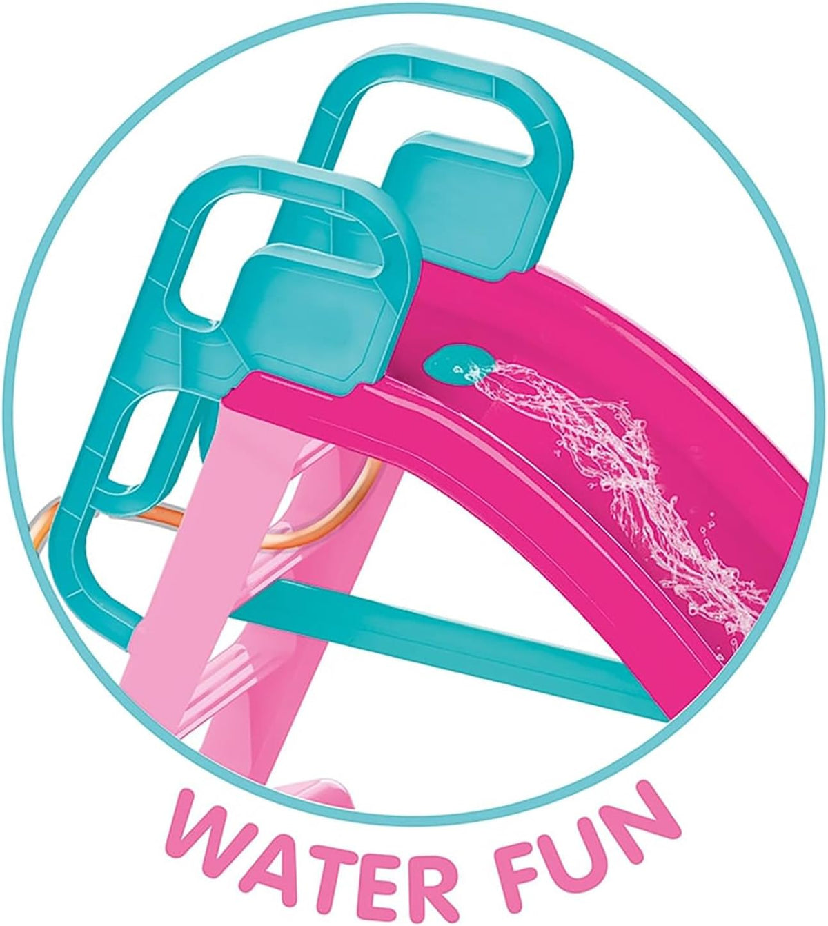 Dolu Unicorn 2-in-1 Big Water Slide 2502 – Pink