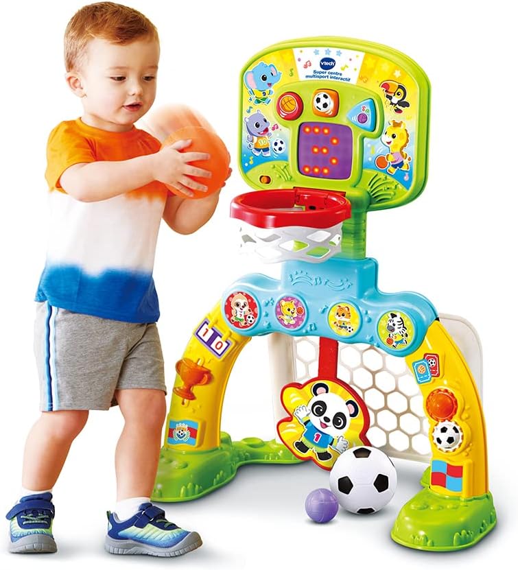 VTech Super Centre Multisport Interactif 533505 – 3-in-1 Sports Center