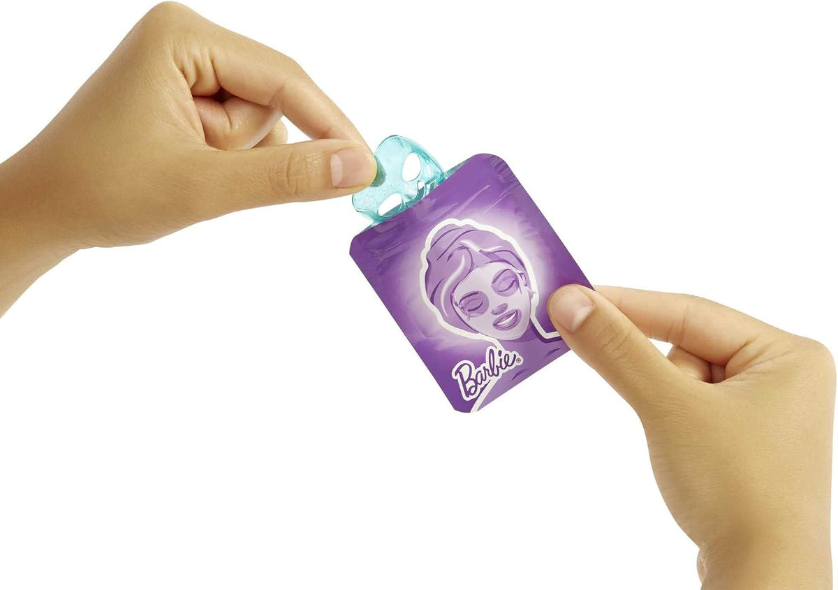 Barbie Sparkle Mask Spa Day HCM82 – Spa Playset with Doll