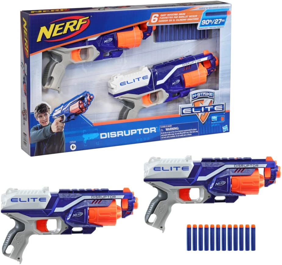NERF N-Strike Elite Disruptor 2-Pack C2544 – 12 Darts