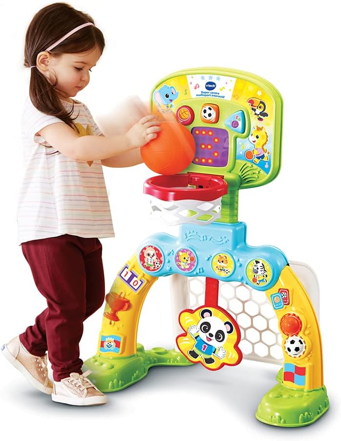 VTech Super Centre Multisport Interactif 533505 – 3-in-1 Sports Center