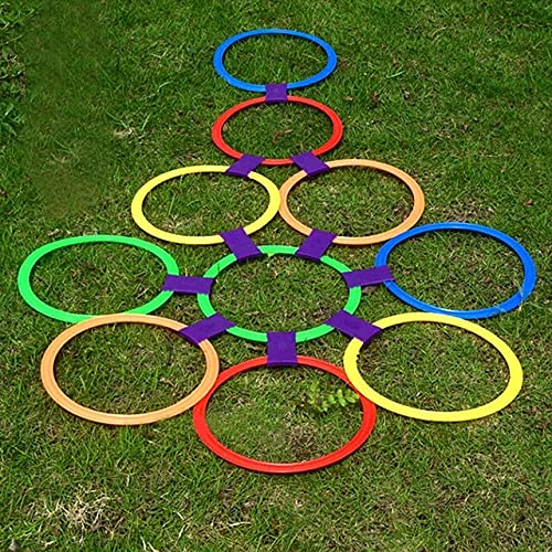 Twister Hopscotch Active Indoor Play with Rings Game