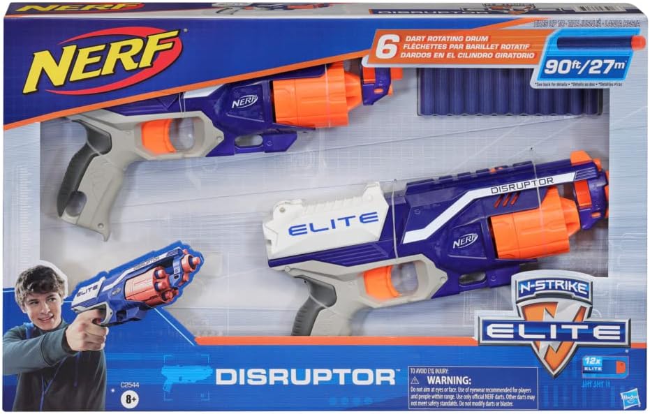 NERF N-Strike Elite Disruptor 2-Pack C2544 – 12 Darts
