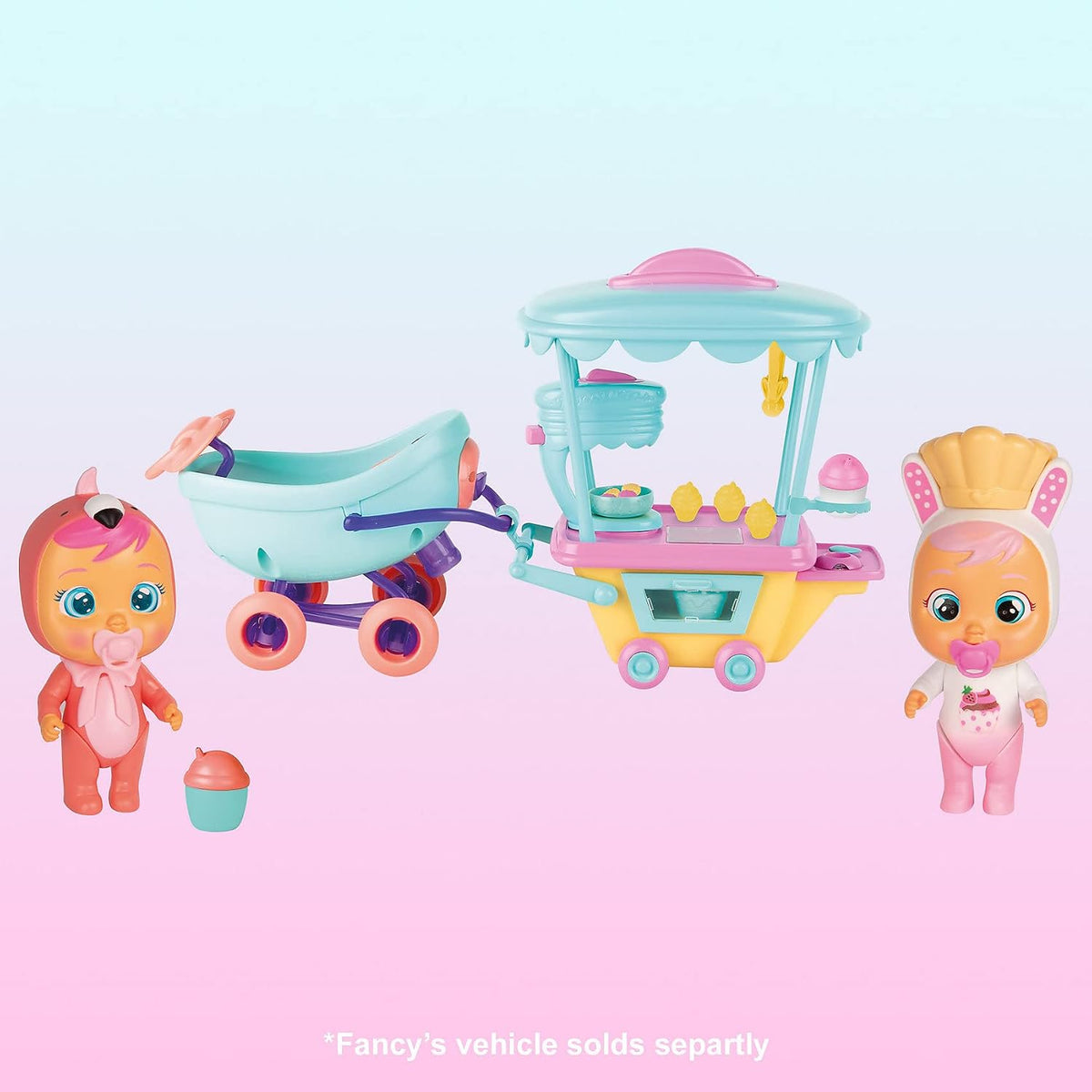 IMC Toys Cry Babies Magic Tears Coney's Bakery Cart