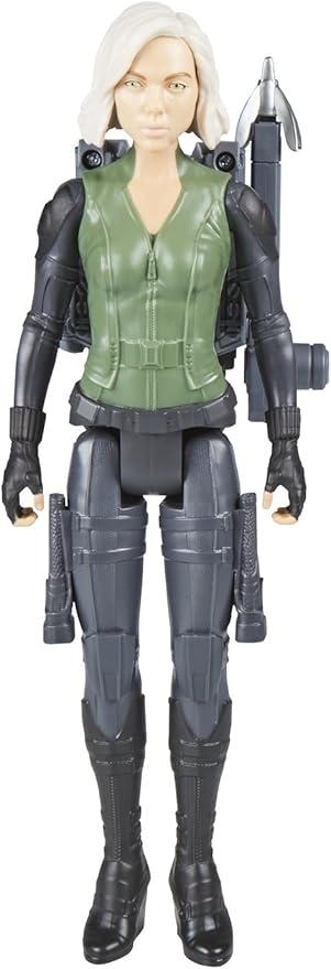 Hasbro Avengers Marvel Infinity War Titan Hero Power FX Black Widow