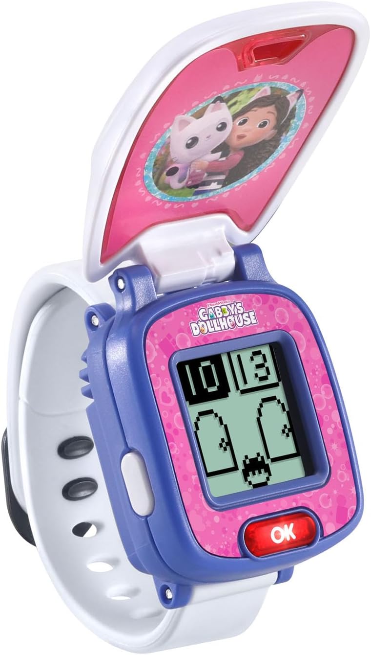 VTech Gabby's Dollhouse Pandy Paws Watch 80-561803 – Interactive Kids Watch