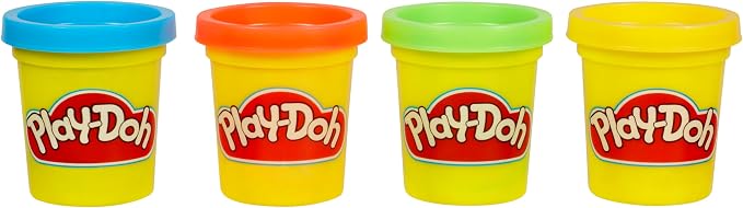 Play-Doh Mini 4-Pack – 4 Colors, 224 g