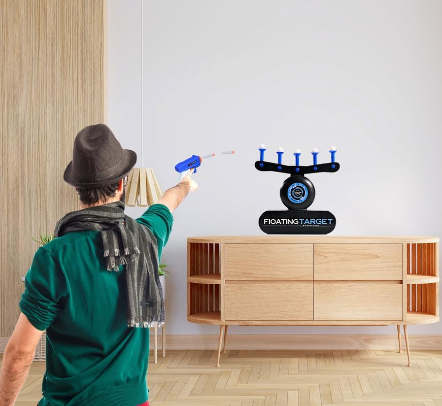 Hover Blast Floating Target Game | Foam Dart Blaster & Air-Powered Base