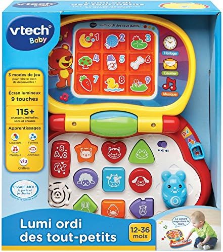 VTech Baby Lumi Ordi des Tout-Petits – Educational Baby Laptop