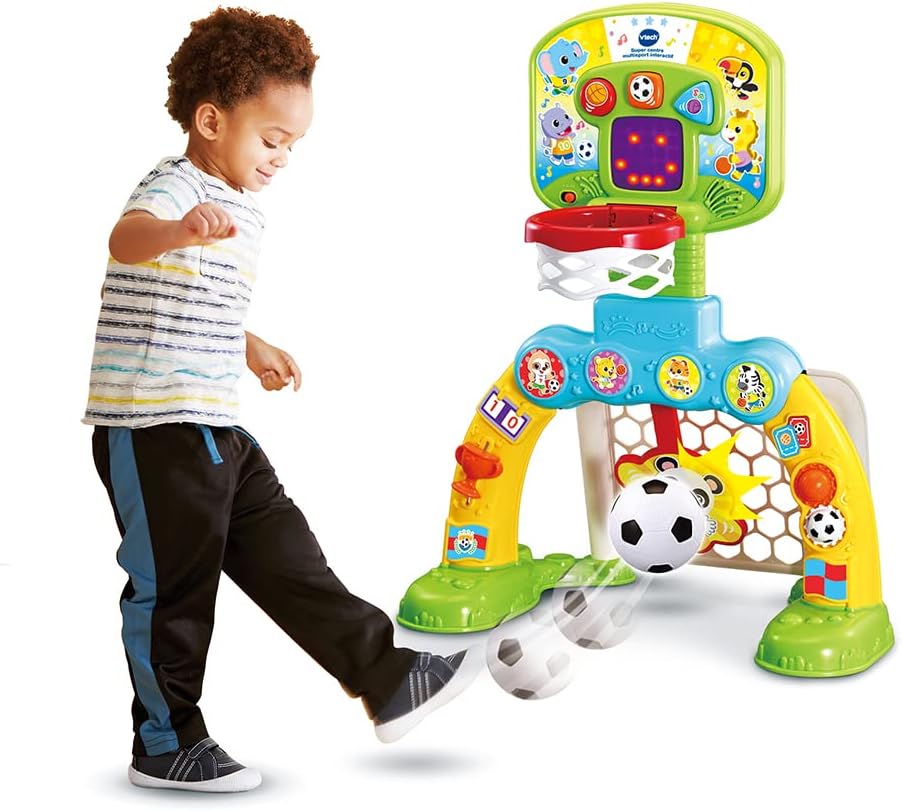 VTech Super Centre Multisport Interactif 533505 – 3-in-1 Sports Center
