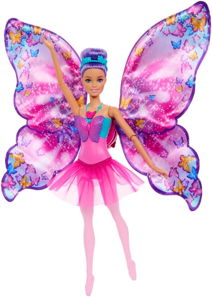 Barbie Dreamtopia Butterfly Dancer Doll HXJ10 – 2-in-1 Fairy Doll