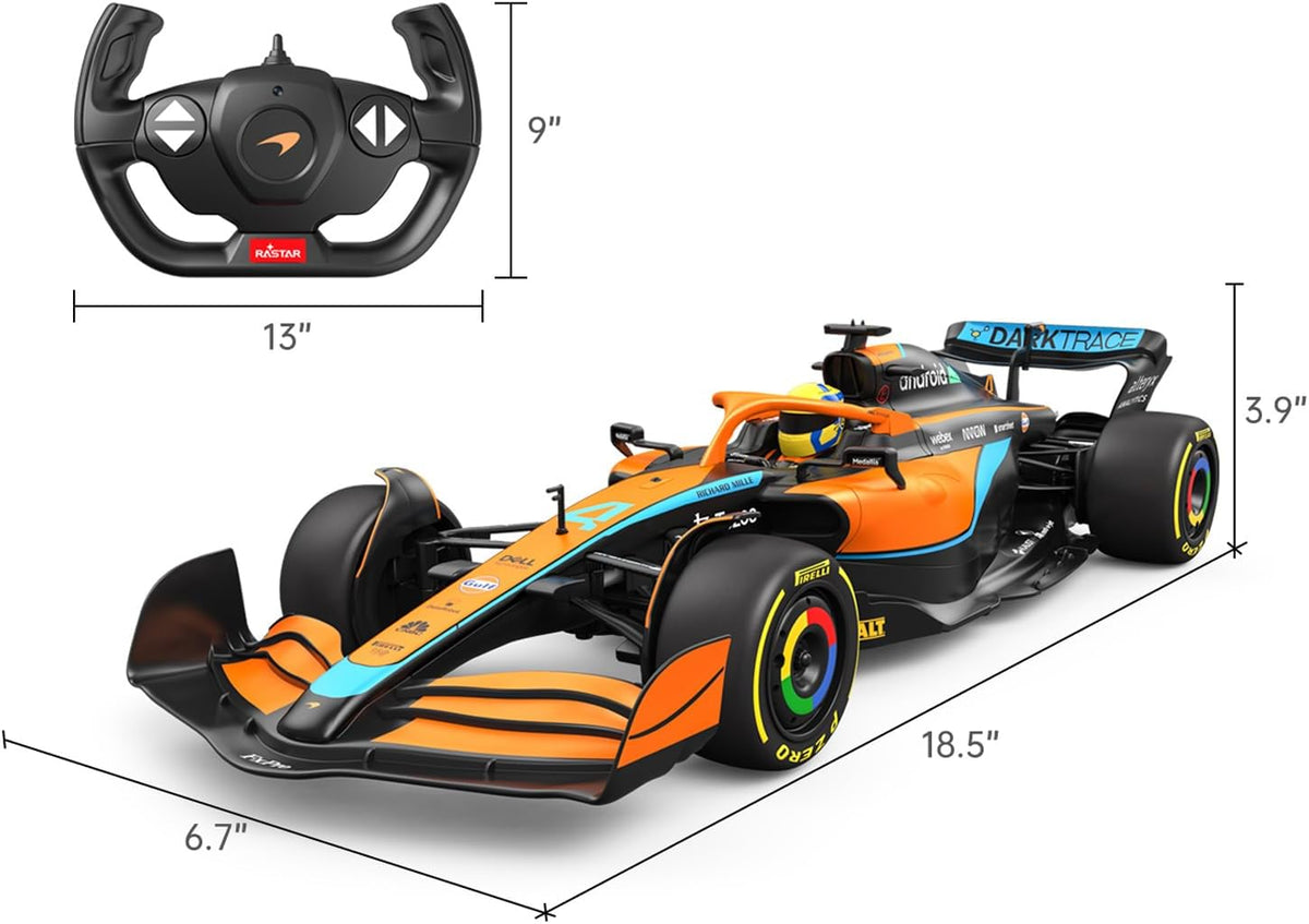 Rastar McLaren F1 MCL36 1:12 Remote Control Formula 1 Car | 99800