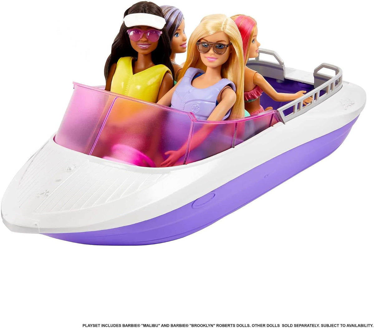 Barbie Mermaid Power Boat HHG60 – 2 Dolls & Floating Boat