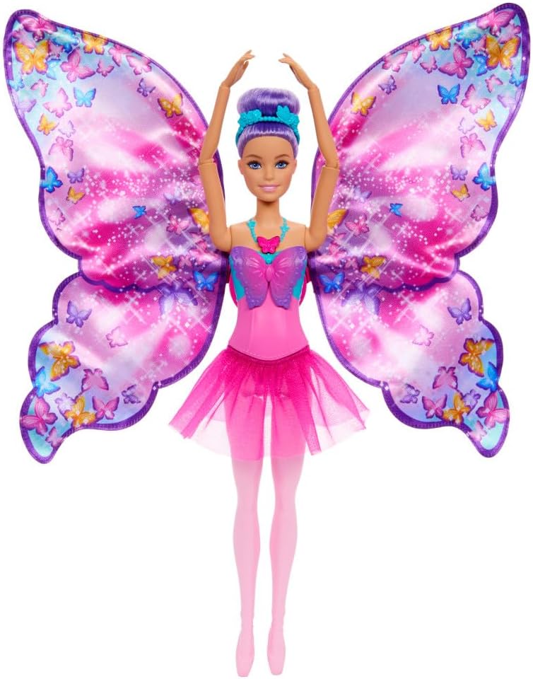 Barbie Dreamtopia Butterfly Dancer Doll HXJ10 – 2-in-1 Fairy Doll