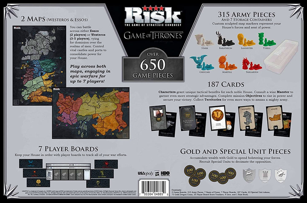 Risk Game of Thrones