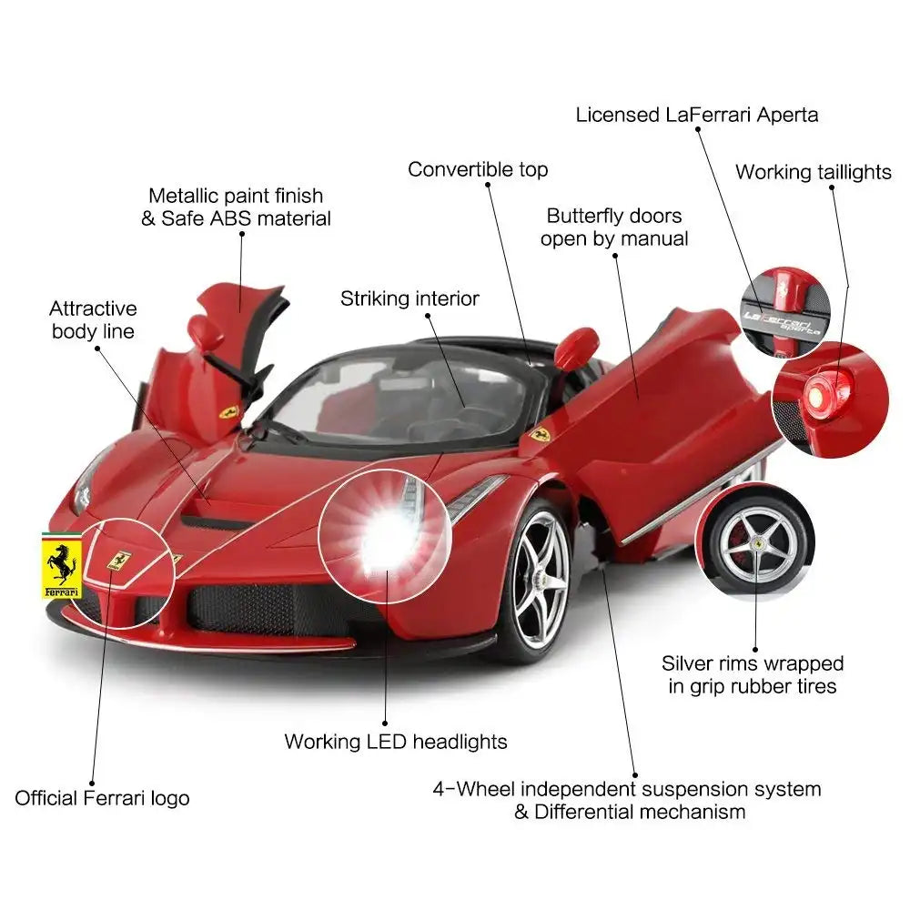 Rastar Ferrari LaFerrari Aperta 1:14 Remote Control Car | 75800