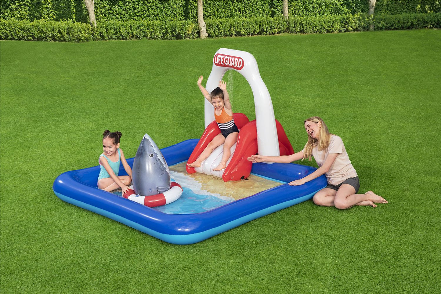 Bestway® play center , lifeguard, 234 x 203 x 129 cm