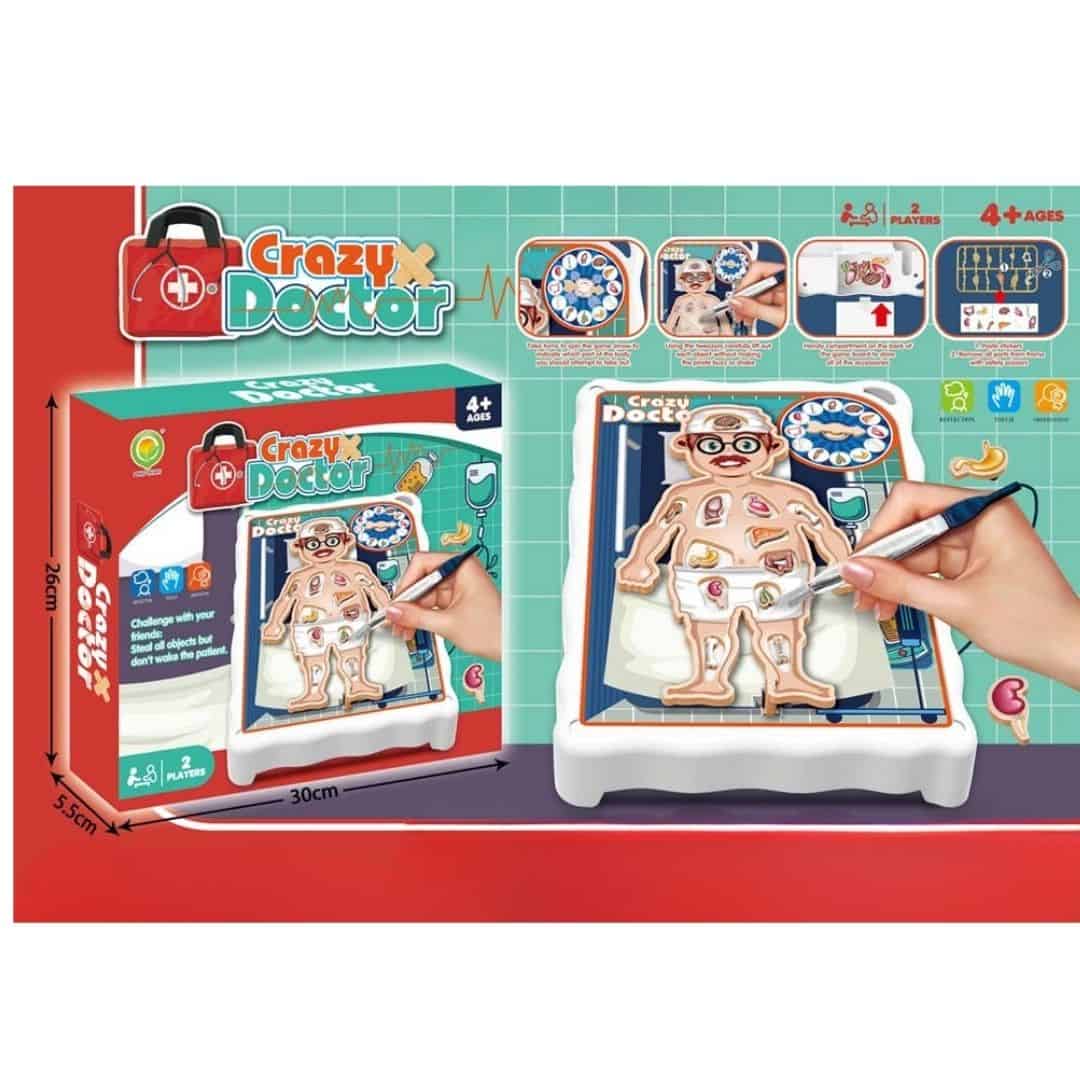 Crazy Doctor Fun Electronic Shock Game