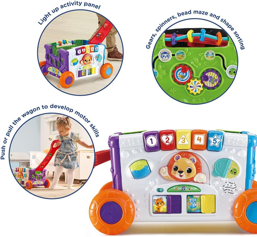 VTech Sort & Discover Activity Wagon – Interactive Learning Wagon