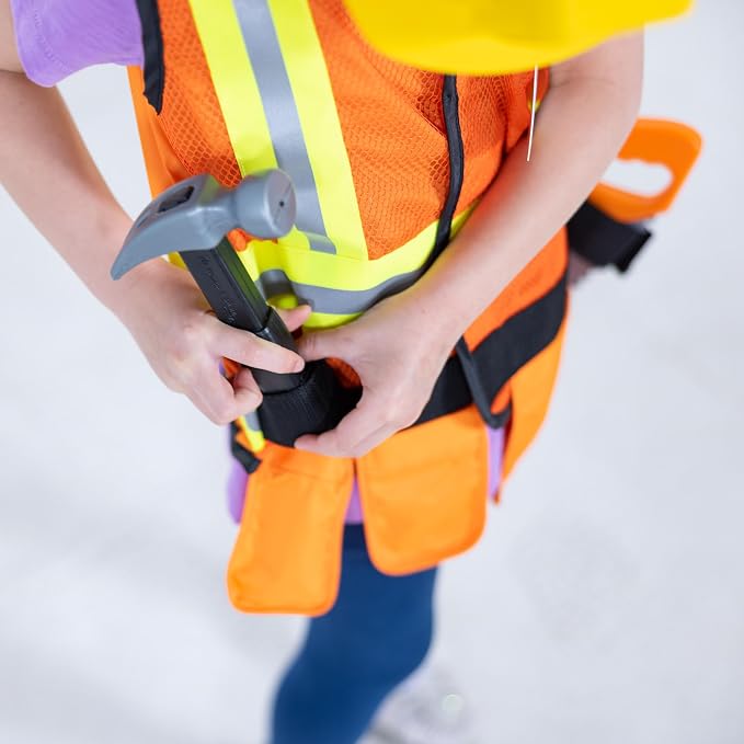 Melissa & Doug Construction Worker Role Play Costume Set