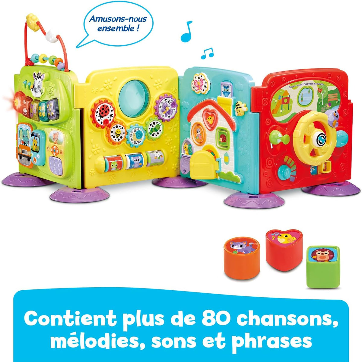 VTech Super Centre d’Activités Modulable – 3-in-1 Baby Activity Centre