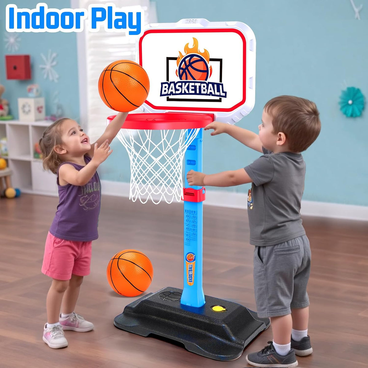 King Sport Super Sport Basketball & Baseball Set