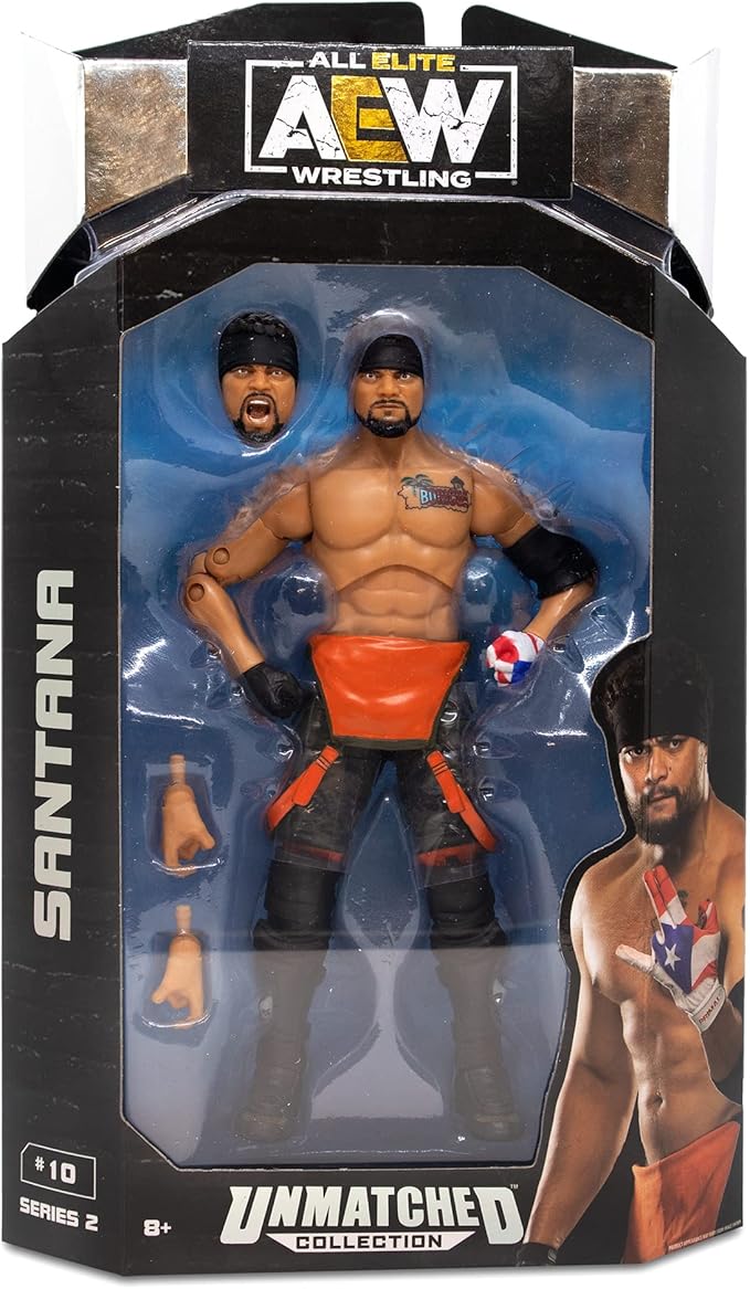 AEW All Elite Wrestling SANTANA 15cm
