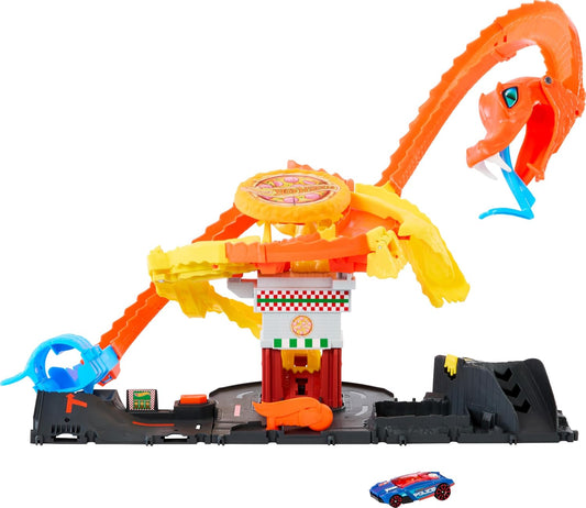 Hot Wheels City Pizza Slam Cobra Attack HTN81