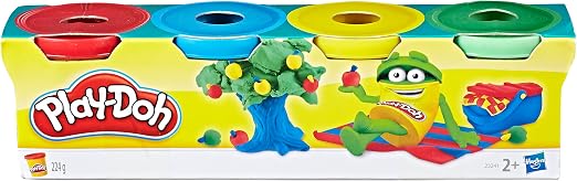 Play-Doh Mini 4-Pack – 4 Colors, 224 g