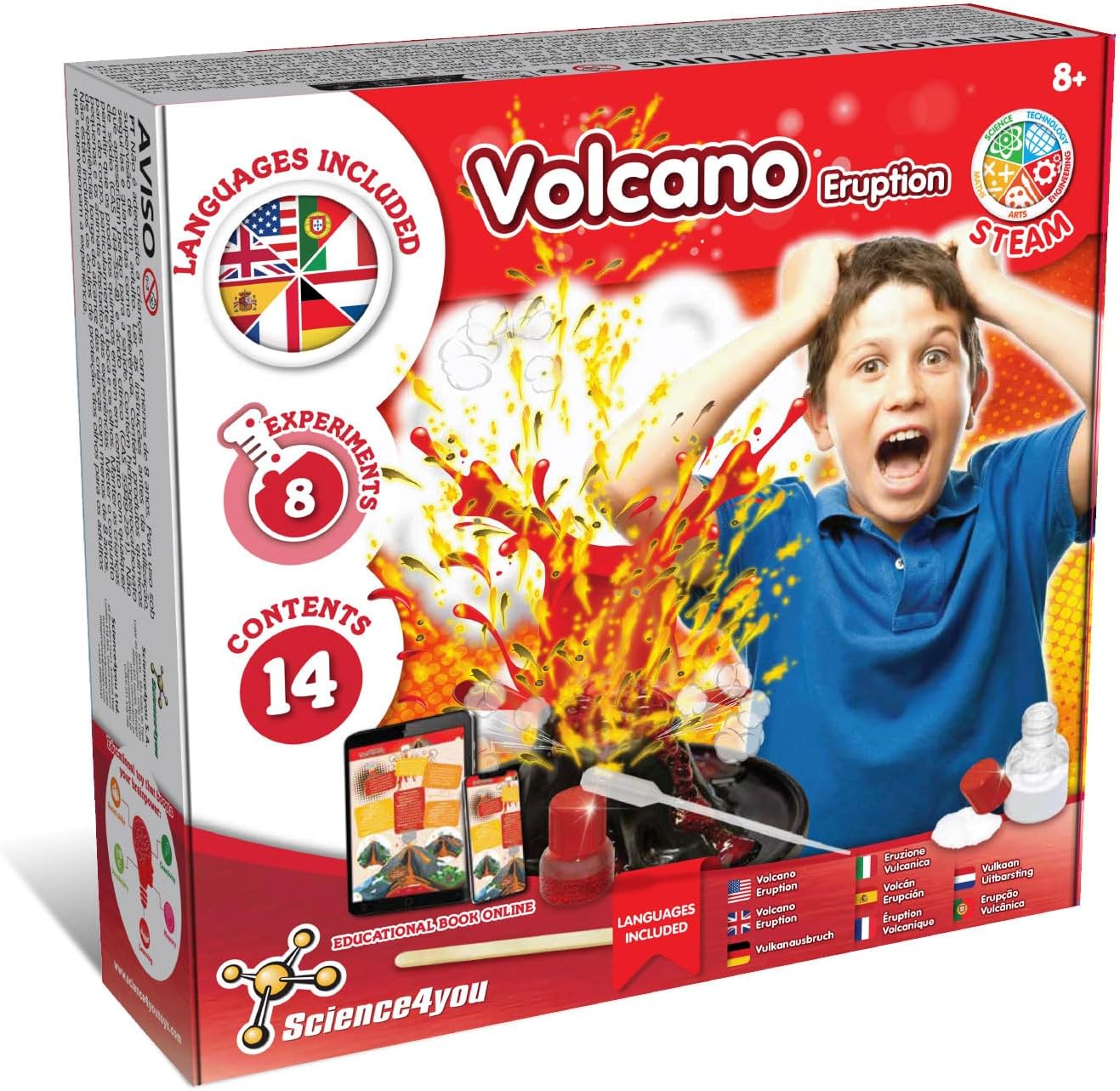 Science4you Volcano Eruption Set