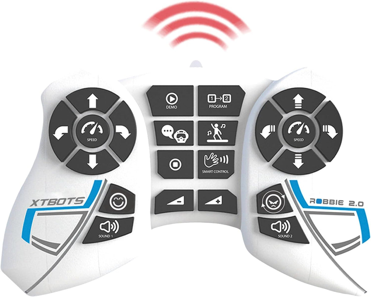 Xtrem Bots Robbie 2.0 Robot – RC Programmable Robot